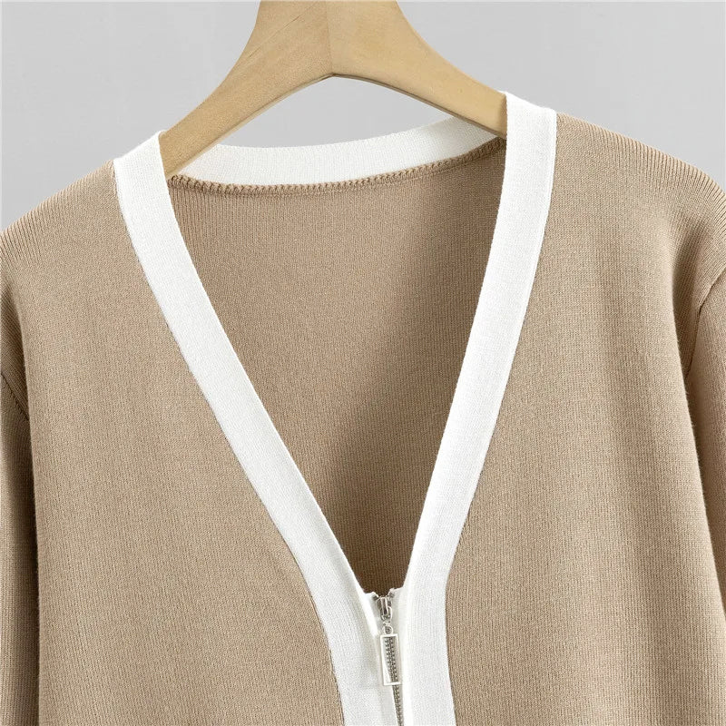 Abby - Women's Three-Piece Knit Lounge Set