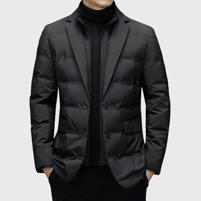 Alejandro - Men's Quilted Down Blazer