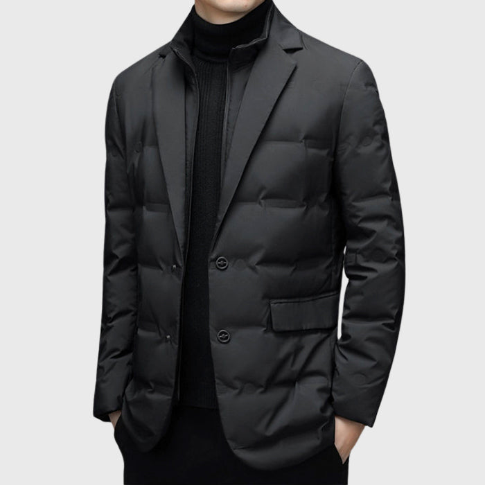Alejandro - Men's Quilted Down Blazer