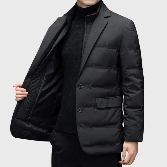 Alejandro - Men's Quilted Down Blazer