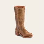 Alice - Women's Block Heel Tall Leather Boots