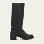 Alice - Women's Block Heel Tall Leather Boots