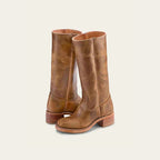 Alice - Women's Block Heel Tall Leather Boots