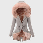 Amber - Women's Contrast Faux Fur Lined Parka