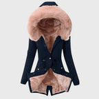 Amber - Women's Contrast Faux Fur Lined Parka