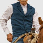 Andrew - Men's Vintage Couture Herringbone Vest