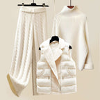 Antonella - Women's 3-Piece Knit Lounge Set