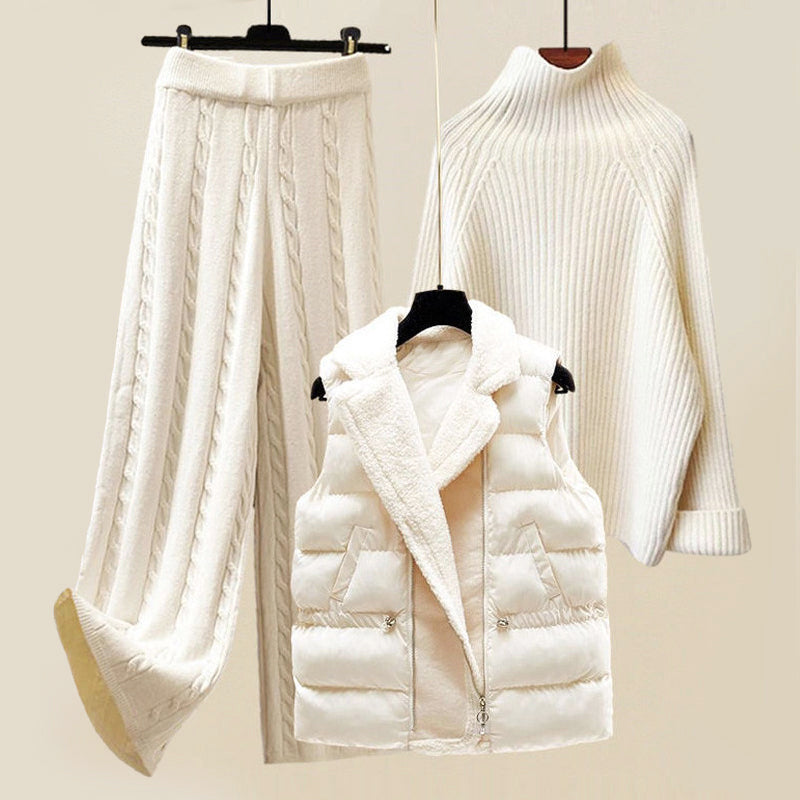 Antonella - Women's 3-Piece Knit Lounge Set