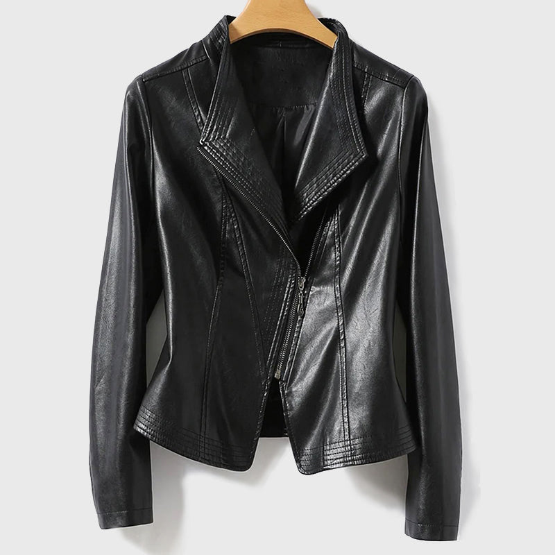 Arabella - Women's Rockstar Vogue Leather Jacket