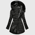Aria - Women's Plush Lined Hooded Puffer Coat