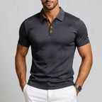 Arjay - Men's Stone Textured Polo Shirt
