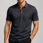 Arjay - Men's Stone Textured Polo Shirt