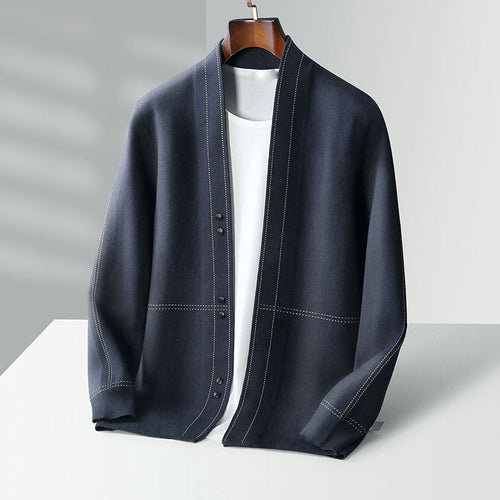Arlo - Men's Wool Button Cardigan