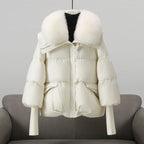 Avery - Women's Faux Fur Collar Down Jacket
