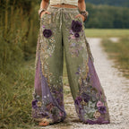 Aylin - Women's Rose Garden Palazzo Pants