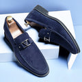Bennett - Men's Classic Dress Suede Loafers