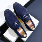 Bennett - Men's Classic Dress Suede Loafers