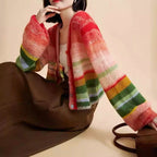 Blaire - Women's Colorful Knit Button-Up Cardigan