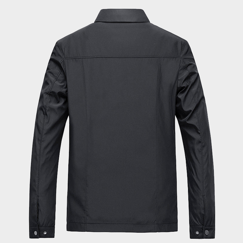 Brandon - Men's Zip-Up Stand Collar Casual Jacket