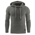 Brantley - Men's Waffle-Knit Winter Hoodie