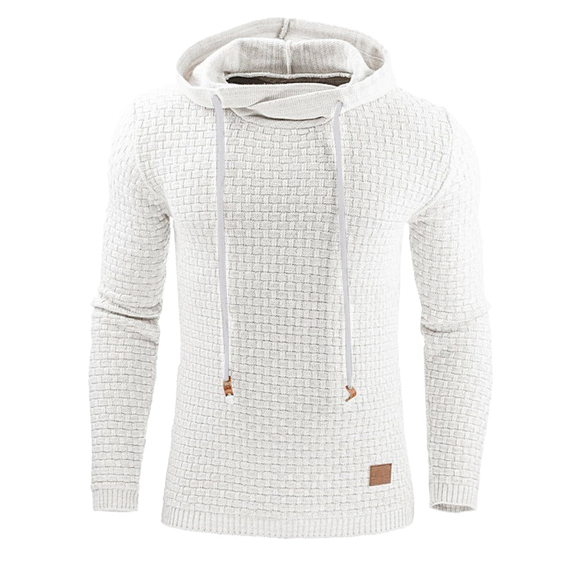 Brantley - Men's Waffle-Knit Winter Hoodie