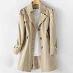 Callie - Women's Classic Trench Coat