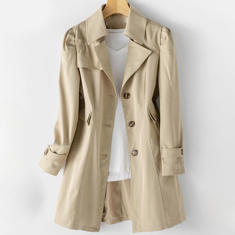 Callie - Women's Classic Trench Coat