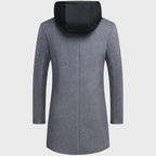Calvin - Men's Casual Hooded Overcoat