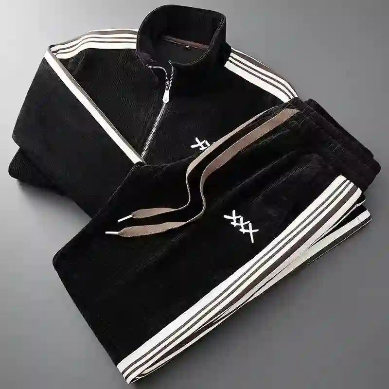 Carson - Men's Corduroy Sport Tracksuit Set