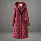 Cassidy - Women's Longline Hooded Down Coat