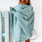 Celine - Women's Knit Hooded Cardigan