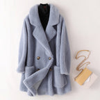 Cora - Women's Faux Shearling Teddy Coat