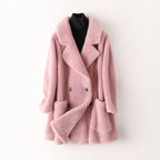 Cora - Women's Faux Shearling Teddy Coat