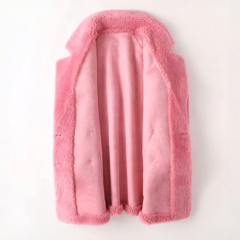 Cora - Women's Faux Shearling Teddy Coat