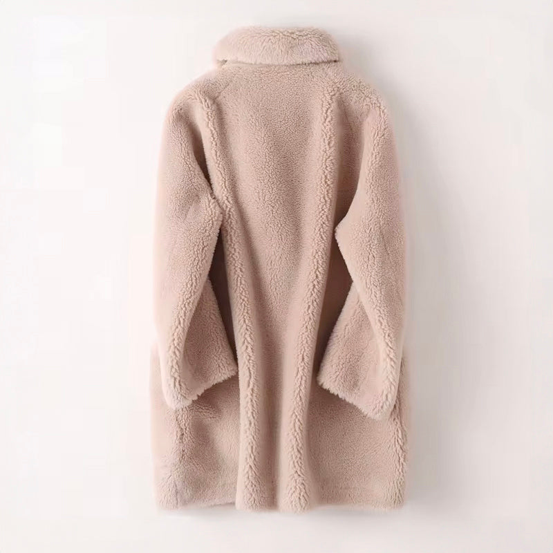 Cora - Women's Faux Shearling Teddy Coat