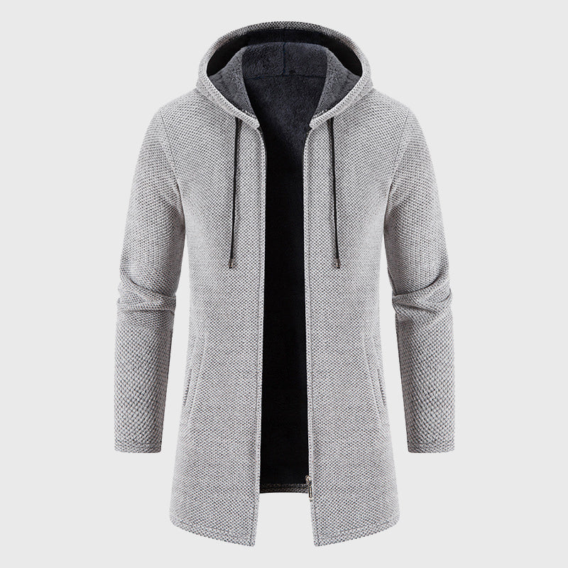 Corbin - Men's Fleece-Lined Longline Jacket