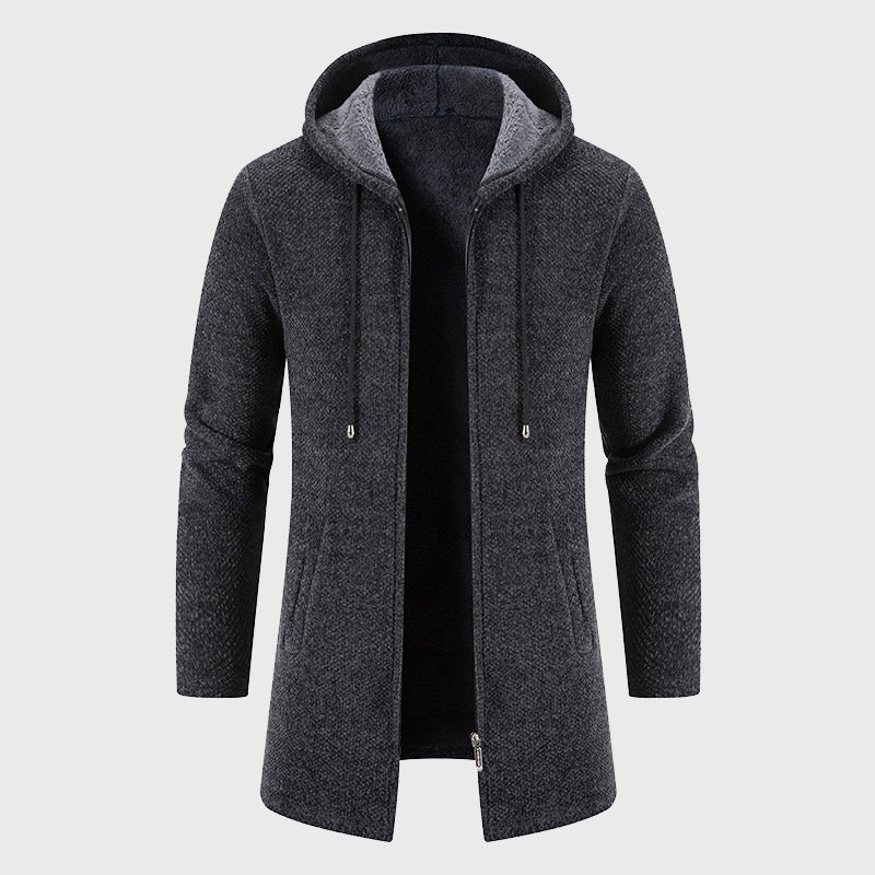 Corbin - Men's Fleece-Lined Longline Jacket