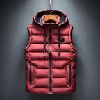 Darryl - Men's Quilted Hooded Puffer Vest