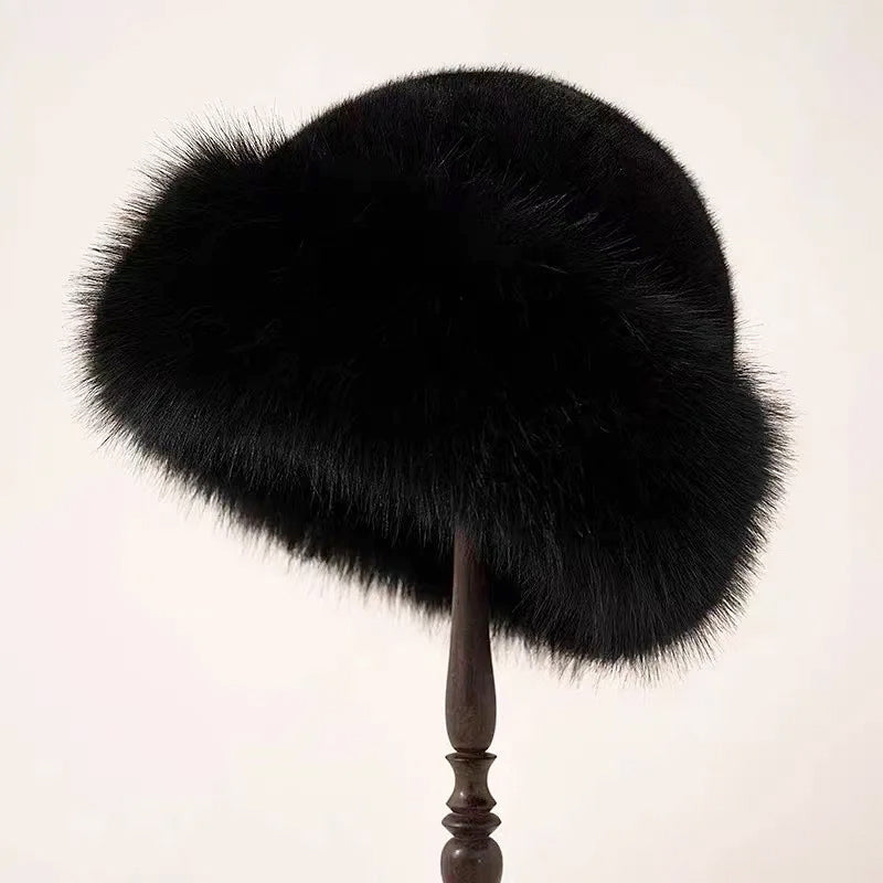 Diane - Women's Plush Faux Fur Winter Hat