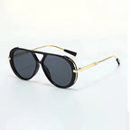 Drave - Men's Tortoise Gradient Aviator Sunglasses