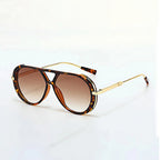 Drave - Men's Tortoise Gradient Aviator Sunglasses