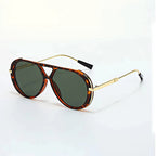 Drave - Men's Tortoise Gradient Aviator Sunglasses