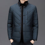 Duke - Men's Quilted Insulated Stand Collar Jacket