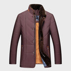 Duke - Men's Quilted Insulated Stand Collar Jacket