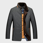 Duke - Men's Quilted Insulated Stand Collar Jacket