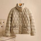 Ella - Women's Double-Breasted Down Jacket