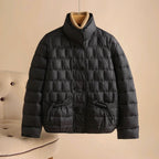 Ella - Women's Double-Breasted Down Jacket
