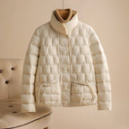 Ella - Women's Double-Breasted Down Jacket