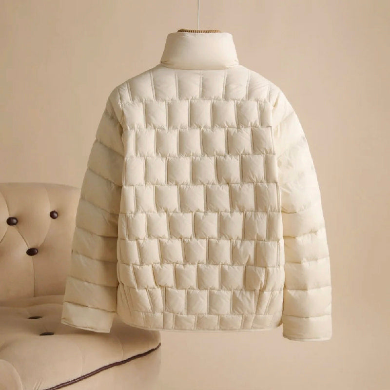 Ella - Women's Double-Breasted Down Jacket
