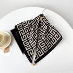 Elowyn - Women's Vibrant Patterned Silk Neckscarf
